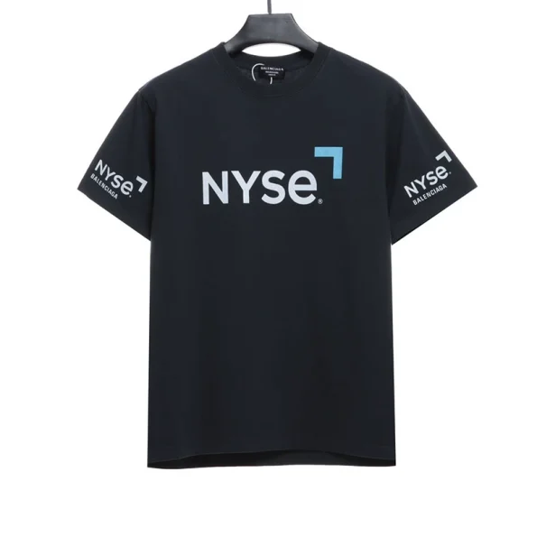 NYSE letter print T-shirt